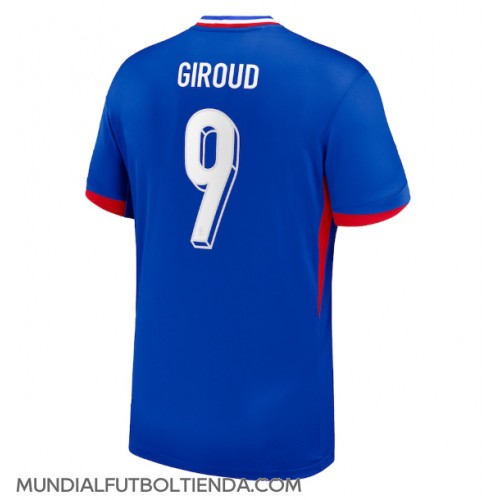 Camiseta Francia Olivier Giroud #9 Primera Equipación Replica Eurocopa 2024 mangas cortas